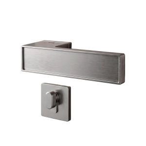 Door Euro Handle 3084 for Magnetic Lock, Satin chrome Privacy