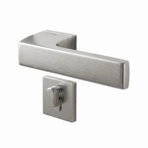 Door Euro Handle 3099 for Magnetic Lock, Satin chrome Privacy