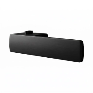 Door Euro Handle 4084  Lock, Black, Right Privacy