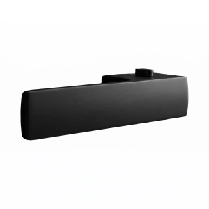 Door Euro Handle 4084 Lock, Black, Left Privacy