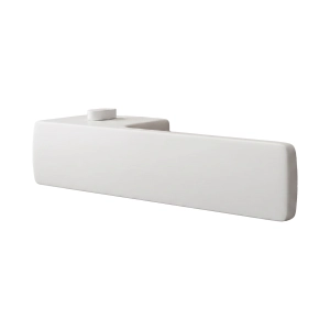 Door Euro Handle 4084  Lock, White, Right Privacy