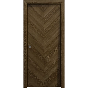 Sliding Pocket Door 18 x 84 inches | Ego 5005 Marble Oak | Kit Rail Hardware | Solid Wood Interior Bedroom Modern Doors