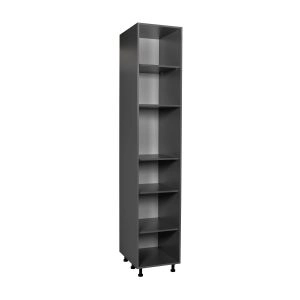 18" x 90" Utility Cabinet-Double Door-Grey