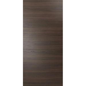 Slab Barn Door Panel | Planum 0010 Chocolate Ash | Sturdy Finished Doors | Pocket Closet Sliding