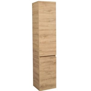 Side Vanity Cabinet Niagara, Teak Natural, 16"