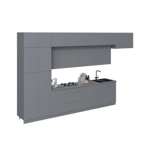 Kitchen Serene Collection Gray Color Base Size 15Ft Wide