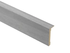 Wooden Door Molding (Trims) for Swing Doors Light Grey Oak Color-18" x 96"