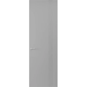 Hidden Door | Basic 0111 Dove Grey Concealed Metal Frame 18" x 80" Right-hand Inswing