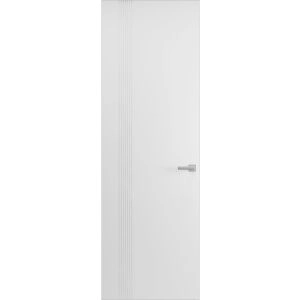 Hidden Door | Basic 0111 Arctic White Concealed Metal Frame 18" x 80" Left-hand Inswing