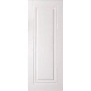 Slab Door Panel 24 x 80 inches | BASIC 9111 White | Bathroom Bedroom Doors