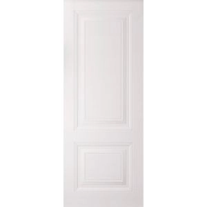 Slab Door Panel 24 x 80 inches | BASIC 9422 White | Bathroom Bedroom Doors