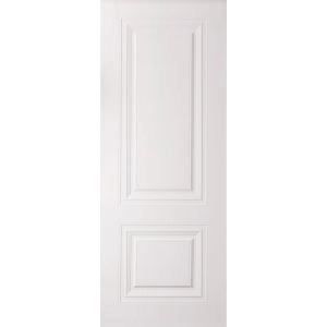 Slab Door Panel 24 x 80 inches | BASIC 9772 White | Bathroom Bedroom Doors