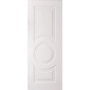 Slab Door Panel 18 x 80 inches | BASIC 9801 White | Bathroom Bedroom Doors