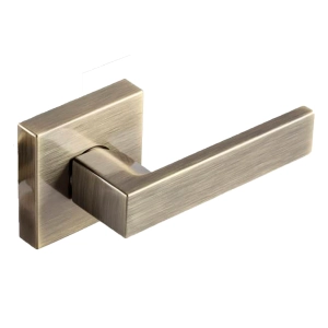 Modern Square Handle - Bronze Dummy 2 pack