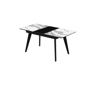 Dining Table GENOA 47(62)x31x29 ERDEK BLANCO