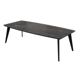 Dining Table PALERMO 102x47x29 Laminam Naturali Noir Desir
