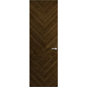 Hidden Door | Ego 5005 Marble Oak Concealed Metal Frame 18" x 80" Left-hand Inswing