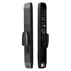 FingerPrint 056 door locks black upvc