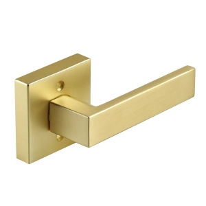 Modern Square Handle - Gold Dummy 2 pack