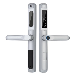 Smart FingerPrint Handle and Lock for Metal-Plastic Upvc Door