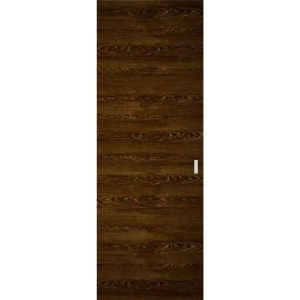 Hidden Barn | Ego 5000 Marble Oak | Wood Veneer Doors | Magic Concealed Sliding Set | 28" x 80"