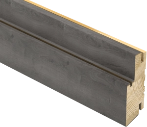 Wooden Door Frame (Jamb) for Swing Doors Nebraska Grey Color-30" x 84"