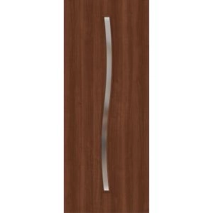 Slab Door Panel 18 x 80 inches | BASIC 3002 Walnut Franko | Wood Veneer Doors | Pocket Closet Sliding Barn
