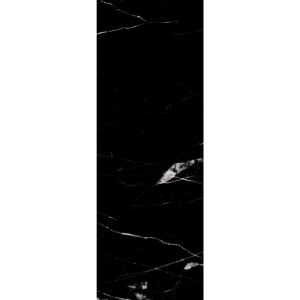 Hidden Barn with Black Edges  -  Planum 0010 Nero Marquina 28" x 80"