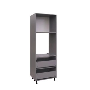 SOC3096DD-DD-GRE Tall Single Oven Cabinets 