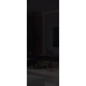 Slab Door Panel 18 x 80 inches | Planum 0010 Gloss Black | Bathroom Bedroom Doors