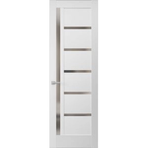 Hidden Door | Quadro 4088 White Silk Concealed Metal Frame 18" x 80" Right-hand Inswing