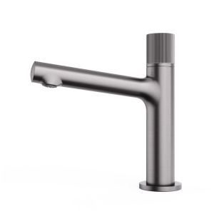 ROMA Bathroom Premium Quality Single Sink Faucet, Gun Metal