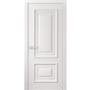Interior Door 18 x 80 inches | ROYAL 9822 White Enamel | Single Regular Panel Frame Handle | Bathroom Bedroom Doors