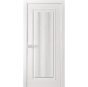 Interior Door 18 x 80 inches | ROYAL 9888 White Enamel | Single Regular Panel Frame Handle | Bathroom Bedroom Doors