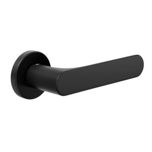 Door Euro Handle SPOT for Magnetic Lock, Black, Passage