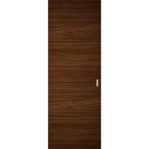 Hidden Barn with Silver Edges  -  Planum 0010 Dark Walnut 28" x 80"