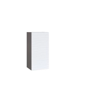 W1530 Wall Cabinet-Single Door-with White Gloss 3D door