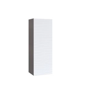 W1542 Wall Cabinet-Single Door-with White Gloss 3D door