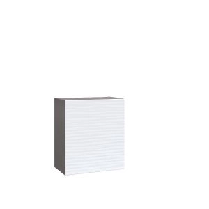 W2124 Wall Cabinet-Single Door-with White Gloss 3D door