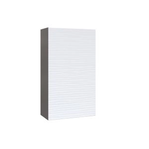 W2442-S Wall Cabinet-Single Door-with White Gloss 3D door