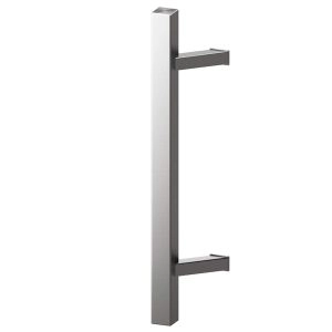 Silver Handle for exterior door 1000