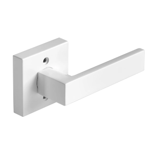 Modern Square Handle - White Dummy 2 pack