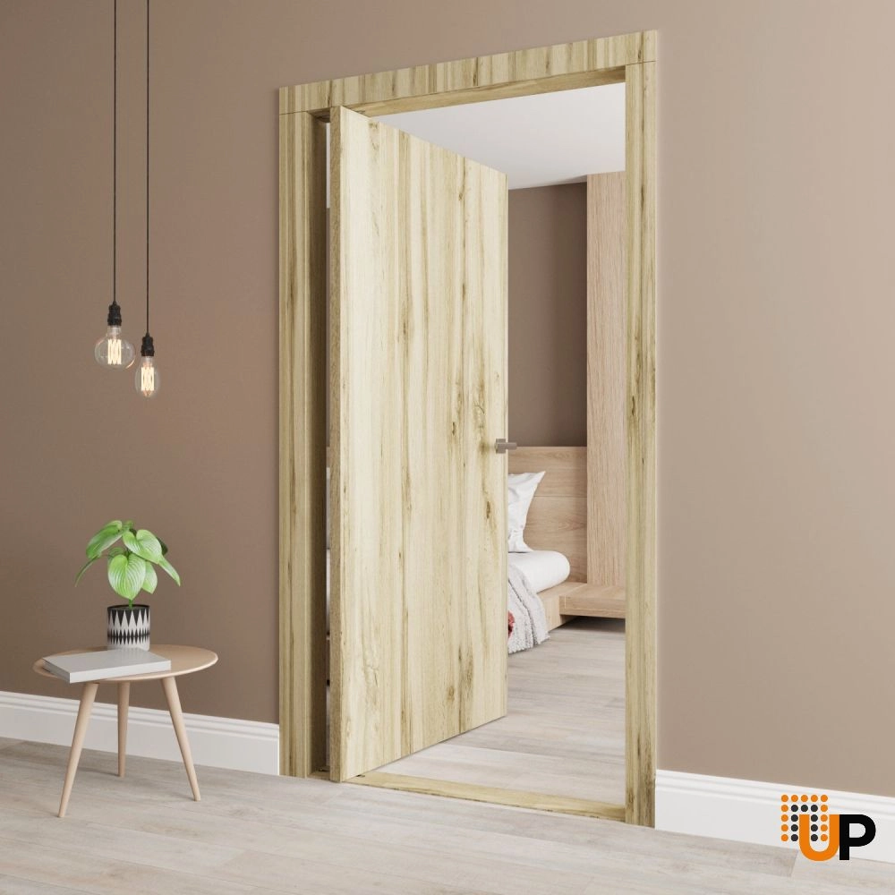 Single solid core pivot interior pivot doors | Planum 0010 Oak | 30 x 80 photo#4
