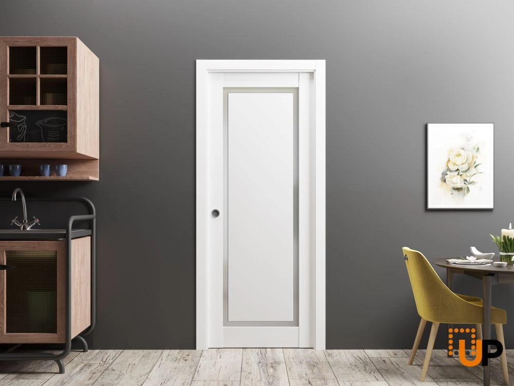 Planum 0888 interior door slab 28x84 white Photo #3