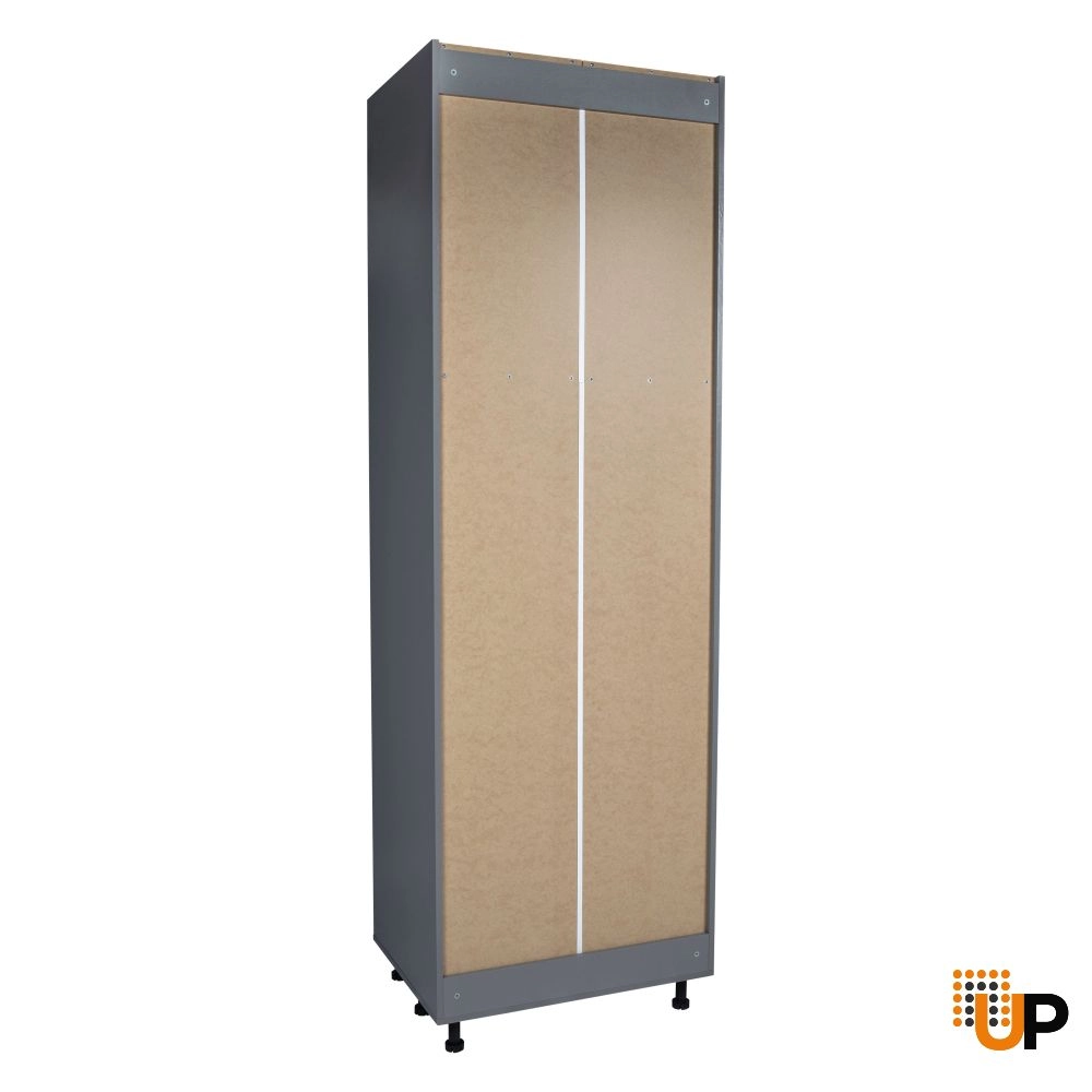 36" x 96" Utility Cabinet-Four Door-Grey photo#2