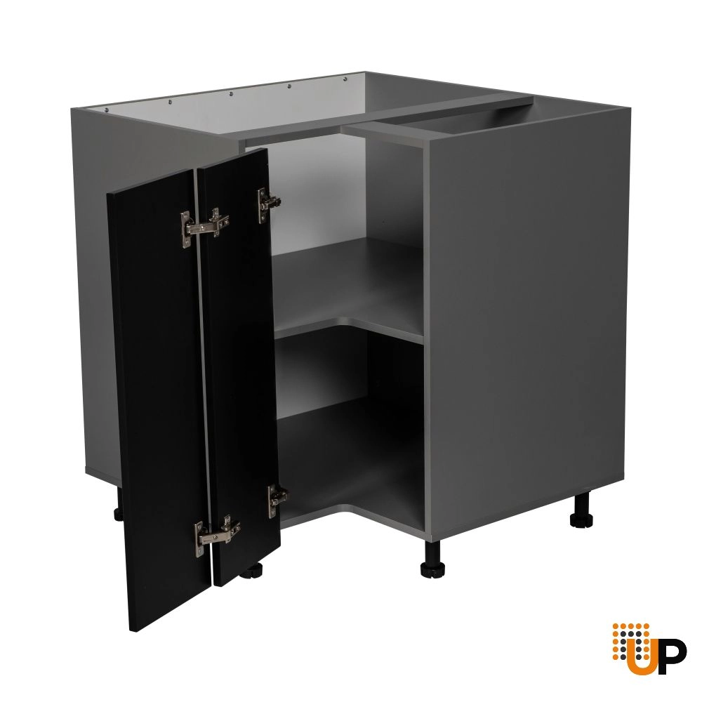 33" Base Easy Reach-Double Door-with Black Matte door photo#2