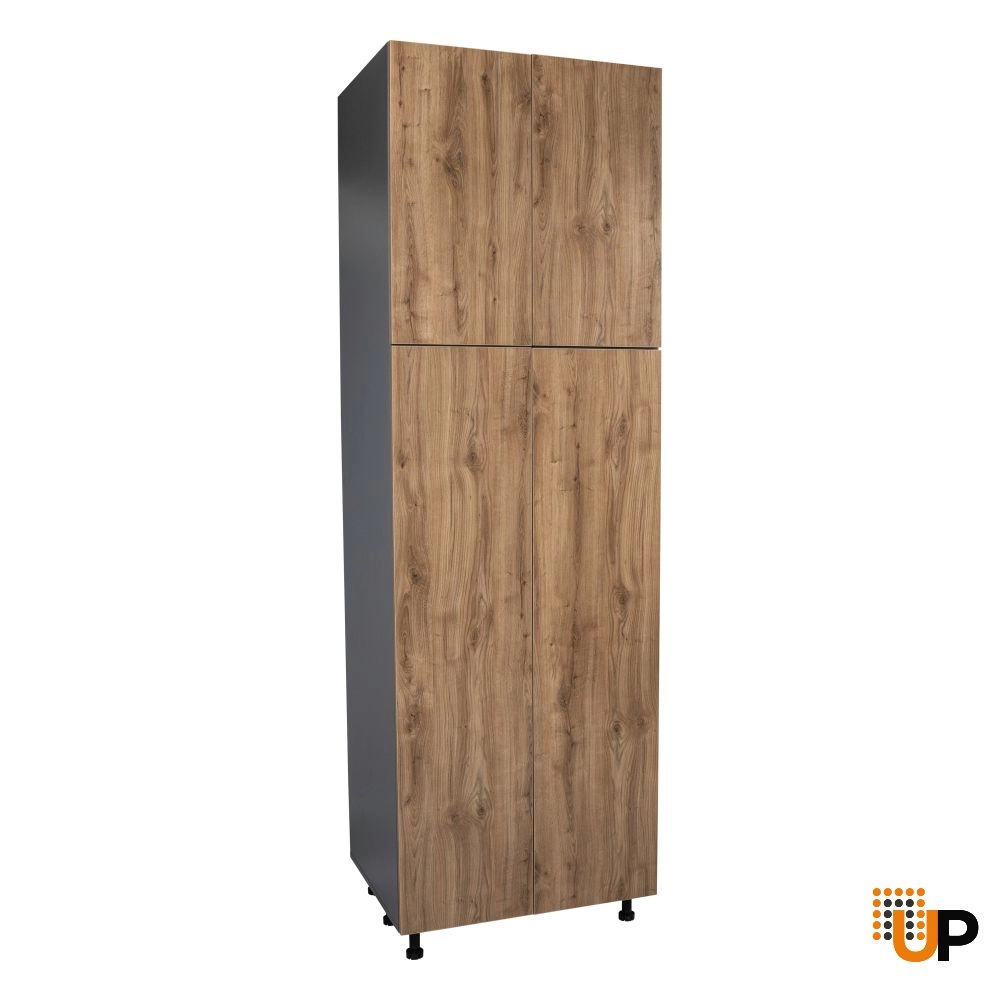 36" x 96" Utility Cabinet-Four Door-with Natural Teak door photo#1