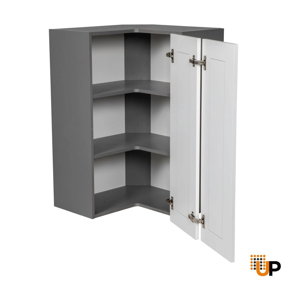 24" x 42" Wall Easy Reach-Double Door-with Shaker White Matte door photo#2