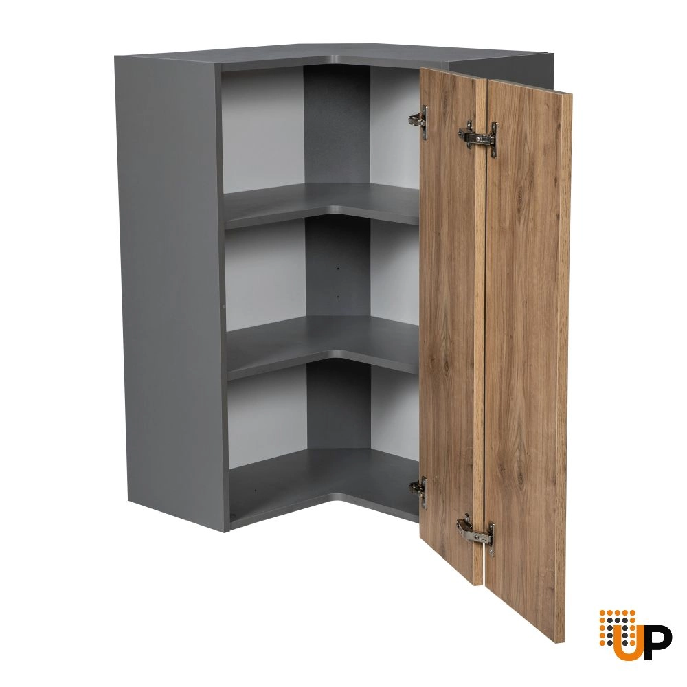 24" x 30" Wall Easy Reach-Double Door-with Natural Teak door photo#2