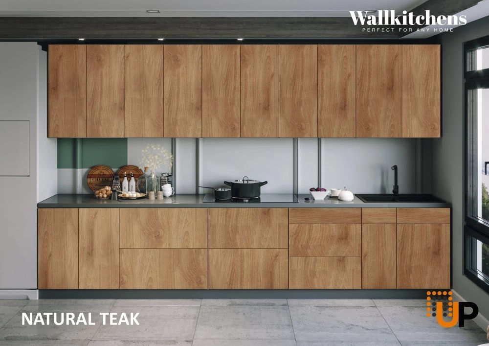 Kitchen Signature Collection Natural Teak Color Base Size 13Ft Wide photo#3
